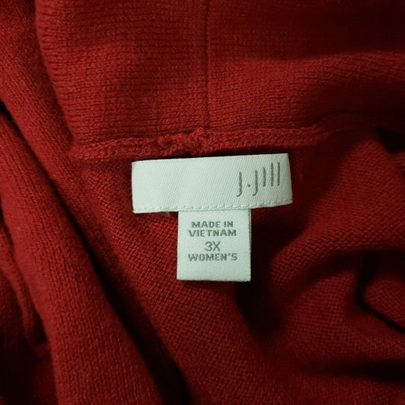 J. Jill Red Women's Sweater - Picture 3 of 8